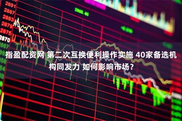 指盈配资网 第二次互换便利操作实施 40家备选机构同发力 如何影响市场？